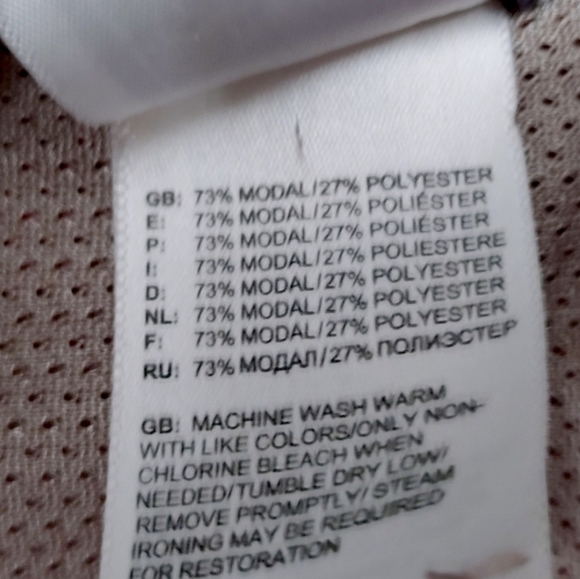 The North Face Rust Orange Modal Short Sleeve Collared Button Down Size Large - Picture 6 of 7